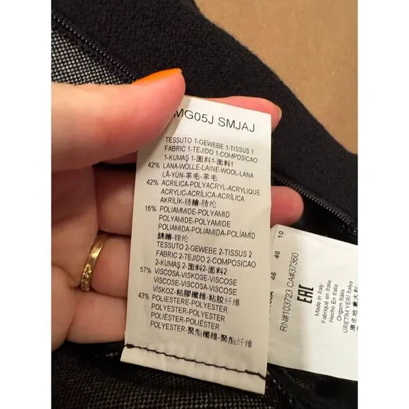 Armani Collezioni Black Jacket - Picture 11 of 11